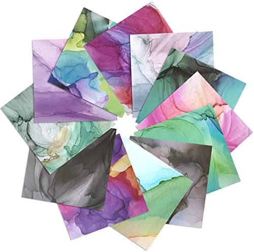 Padrama de papel de scrapbook colorida de Levylisa 6x6, Scrapbooking de scrap.