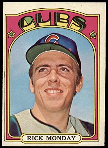 1972 Topps # 730 Rick Monday Chicago Cubs VG/EX Cubs