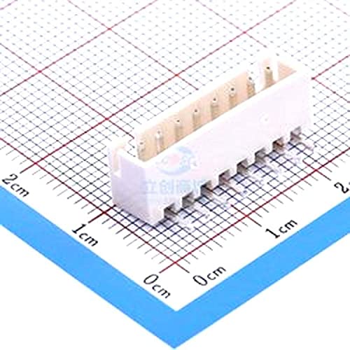 20 PCS XH SOCKET 1 * 8P2.5mm A agulha curva resistente à temperatura da agulha/conector de fios/fio a fio agulha curva P = 2,5 mm XH Pino do macho 0,098 2,50mm-XH-8AW