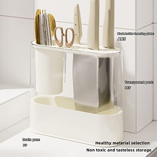 Suporte de faca de cozinha Valink, tábua de corte de papel multi -função Capinho de tampa de panela, talheres de cozinha