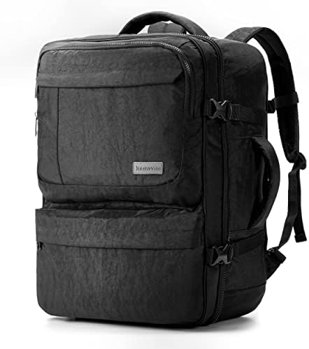 Knowvan 44L Travel Mackpack - Tamanho durável, impermeável e de mão para homens e mulheres