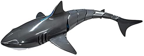 Brinquedos de tubarão de controle remoto Zottel, barco de tubarão realista com baterias recarregáveis, brinquedos de tubarão