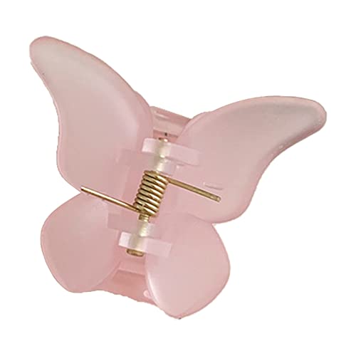 Clipe de cabelo -Skid Mulheres Butterfly Barrettes acessórios de cabelo para menina rosa