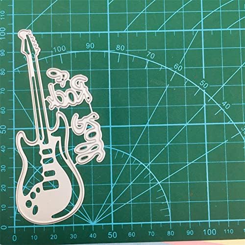 Guitar Metal Die Cuts Rock and Roll Die Cortes