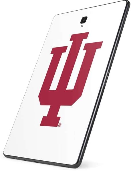 Skinit Decalk Tablet Skin Compatível com Samsung Galaxy Tab S4 - Licenciado oficialmente Indiana University IU Logo White Design