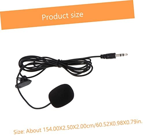 Microfone de microfone de câmera com rede com fio Microfone de lapela Microfone de câmera 5pcs microfone portátil