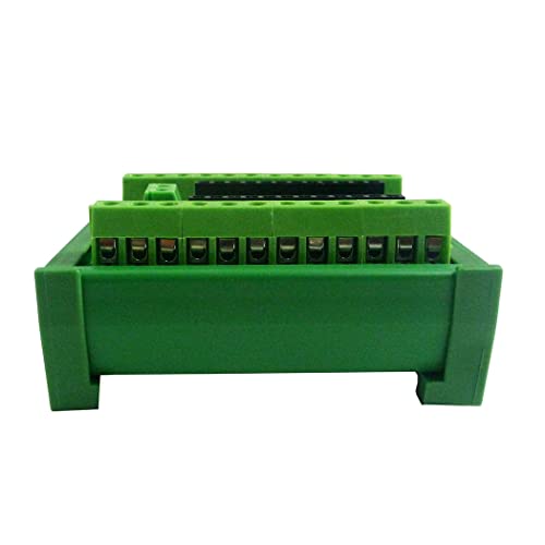 Módulo adaptador de montagem ferroviária DIN para Arduino Pro Mini Board Diy PLC Industrial