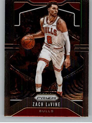 2019-20 Panini Prizm #61 Zach LaVine Chicago Bulls NBA Basketball Trading Card
