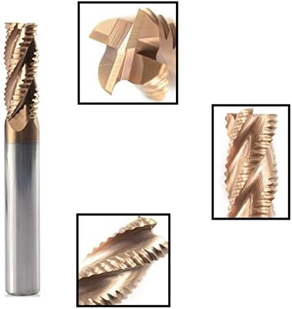 Xmeifei peças broca de broca de desbaste de desbastamento moinho de ponta 4-12mm 4 flauta cnc bit bit spiral moeding bit ticn revestimento