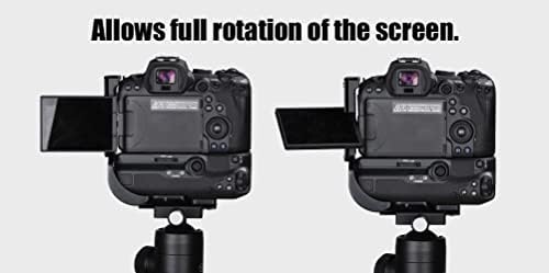 SunwayFoto PCL-R5G II L Placa para câmera Canon EOS R5 IV com ARCA/RRS da bateria