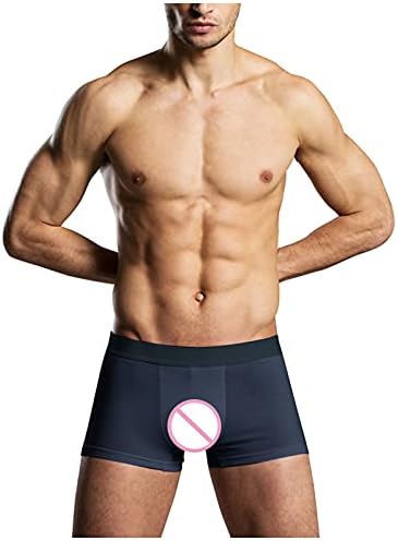 Boxers para homens coloridas boxer de cintura masticidade elástica confortável roupas íntimas sólidas