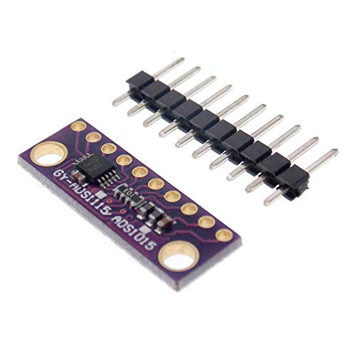 I2C ADS1115 Módulo de canais ADC de 16 bits com amplificador de ganho programável 2.0V a 5,5V para Arduino RPI