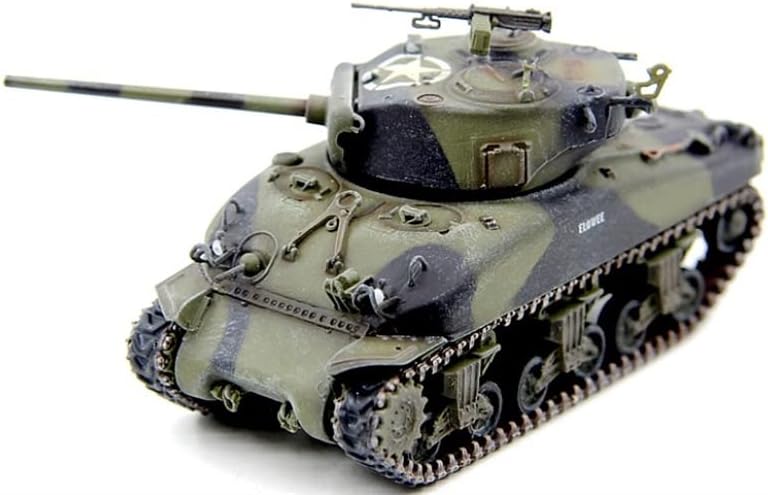 Para nós M4A1 W VVSS Sherman France 1944 1:72 Modelo pré-construído do tanque ABS