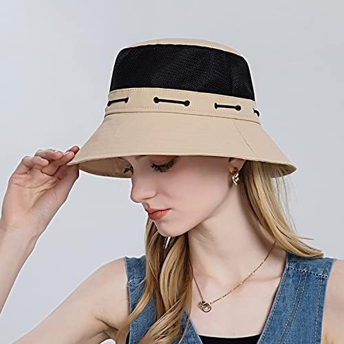 Chapéus solar para meninas com proteção UV Cowgirl cowgirls chapéus chapé chapéu chapéu lavável Caps de algodão de inverno Caps de montanhismo