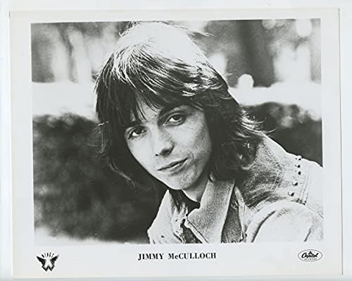 Jimmy McCulloch Photo original Vintage 1971 Capitol Records Promoção de publicidade