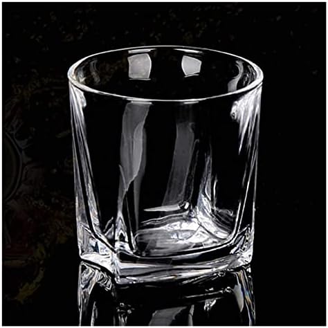 Whisky Champagne Glasses 1 PCs Whisky Glass Tumbler Atraente base pesada e lava -louças de design exclusivo Seguro perfeito