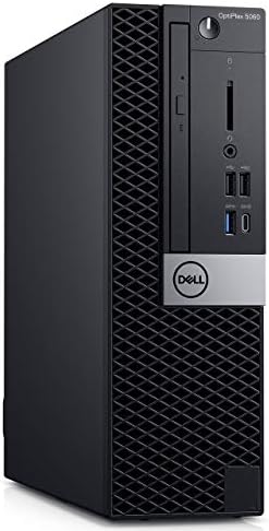 Dell Op5060sffrdr97 Optiplex 5060 SFF Computador de mesa com Intel Core i5-8500 3 GHz Hexa-Core, 8 GB de RAM, 500 GB de HDD