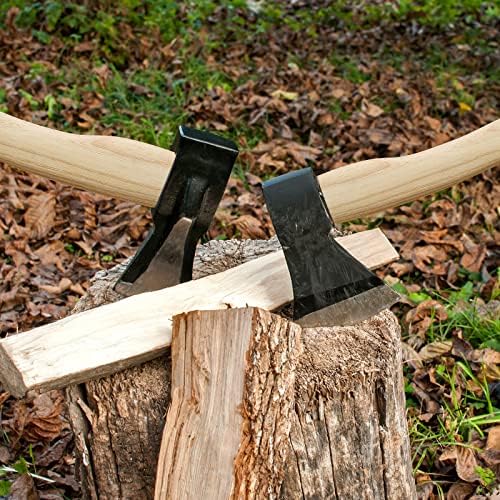 2 PCs Mança de substituição de madeira para acampamento Ax de madeira Axista Holdre Hatchet para machado largo a maioria da