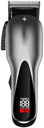 Zlxdp Cabelo elétrico Clipper Profissional Clipper Máquina de barbear barba barba barba barba elétrica