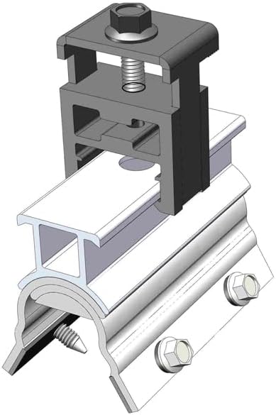 10 RL Fim da magebracket RL Kits de sinalização para o painel de magoidal RL Module de montagem do painel de telhado metal trapezoidal