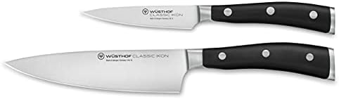 Wüsthoff clássico ikon de 2 peças de faca de faca