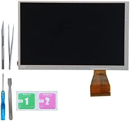 Módulo de tela LCD Jinyan para 7 polegadas 800*480 A070VW04 V.0 A070VW04 V0 LCD Substituição da tela de tela LCD com