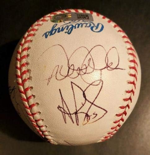 Mike Trout Derek Jeter Albert Pujols Guerrero Ortiz Arod Baseball assinado PSA MLB - Bolalls autografados