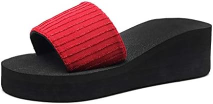 Mulheres verão Bohemian Aberto de Moda Aberta de Moda Não deslize Slippers de lantejoulas Sapas de praia Flipers