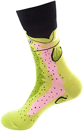 Mulheres divertidas meias novidades coloridas funky funk engraçado meias casuais para meias de tornozelo de mãe tamanho feminino 9-11