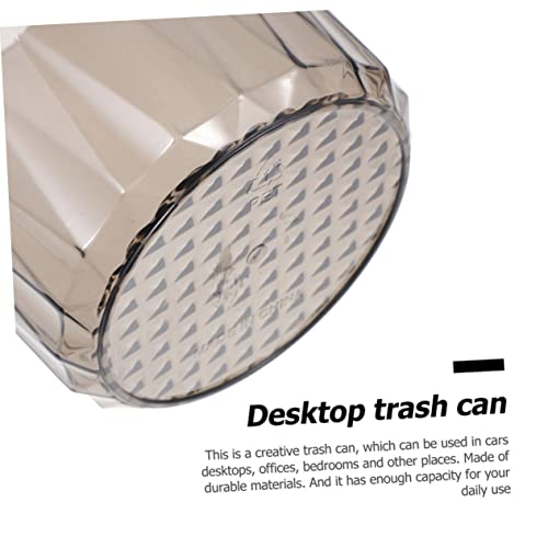Besportble Garbage pode lixo para o lixo de desktop do carro lixo de carro pequeno lixo de carros lixo lixo de mercearia