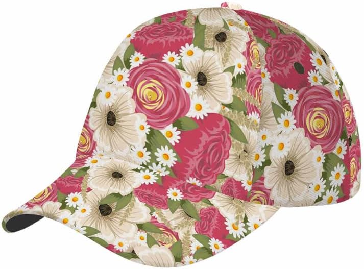 Capas de beisebol de alrbe tin florescem chapéus de sol snapback para homens mulheres mulheres