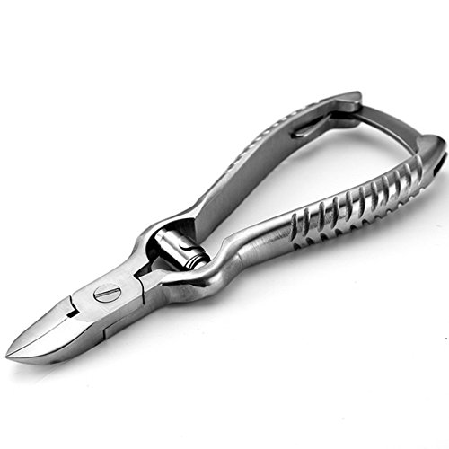 1 pacote de aço inoxidável unhas cortadoras tesoura de unhas de dedo unhas nipper cutrip trimmer cortador de pedicure profissional