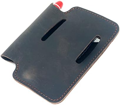 Coleat Genuine Leather Multitool Bainha Organizador, bolsa de cinto EDC para homens, suporte de bolso mini -couro