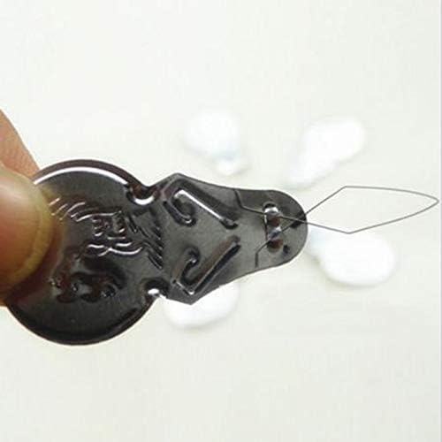 Bailiy Kifdiifgoso 50 PCS Freíma de agulha Ferramenta de encadeador de fio de fio de arco para costurar Inserção de artesanato
