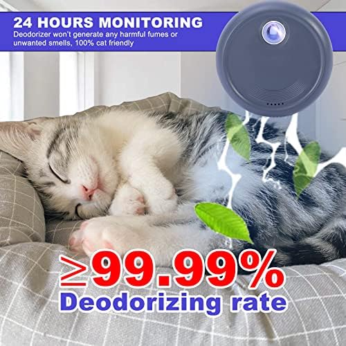 Desodorizador de ninhada de gato, odor de desodorização de 99% eliminador de desodorização para ninhada de gato 99,9% Desodorizador