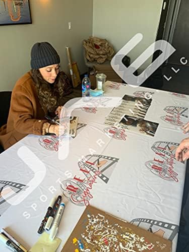 Stella Maeve autografado assinado 8x10 foto JSA Coa Starlet Film Melissa