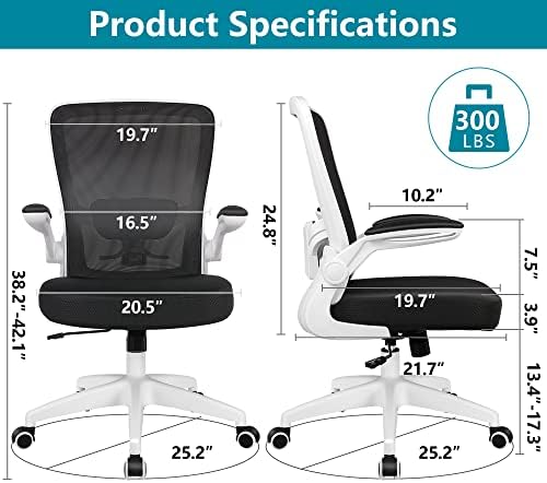 Presidente do escritório, Felixking ergonômica cadeira de mesa respirável cadeira com suporte de suporte lombar de costas