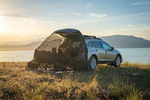 Camp Toad Universal SUV Tent de acessórios de acampamento para o carro SUV Van Minivan Hatchback e Truck Trow Door Setup