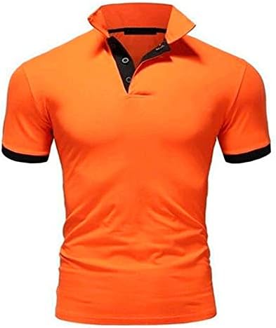 Camisas de pólo masculinas de Ymosrh Men