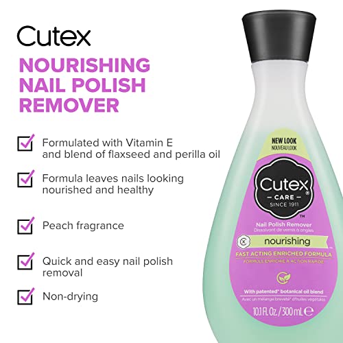 Removedor de esmalte em gel de foftex, ultra-potente e remove brilho e tintas de cor escura, sem parabenos, 6,76 fl oz