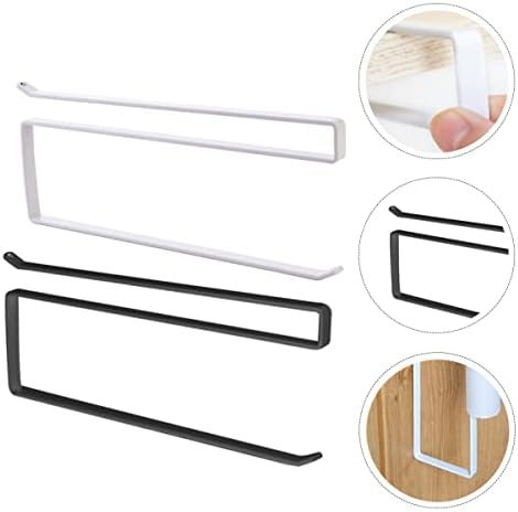 Bestonzon 4 pcs deslizando banheiro doméstico banheiro prático cozinha de tecidos em casa sob suspenso armário de banheiro emertem