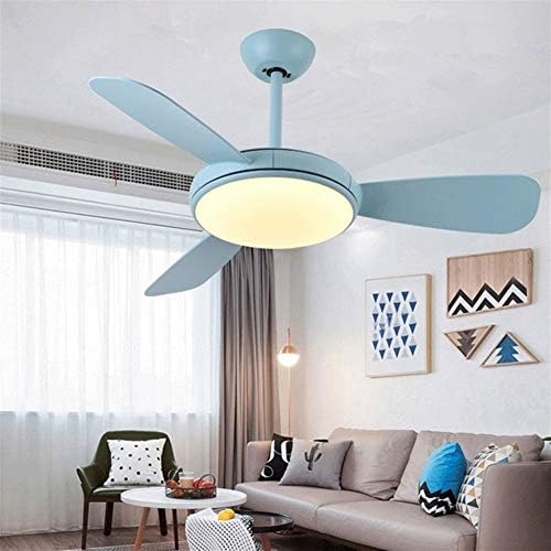 Ventilador de teto neochy com luzes, ventiladores criativos de teto de teto de folha de acrílico de acrílico 36 polegadas Blade