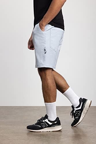 686 Homens em todos os lugares híbridos curtos - shorts clássicos de secagem rápida - 10 Pocket Design