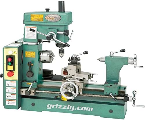 Grizzly Industrial G4015Z - 19-3/16 3/4 hp torno/moinho