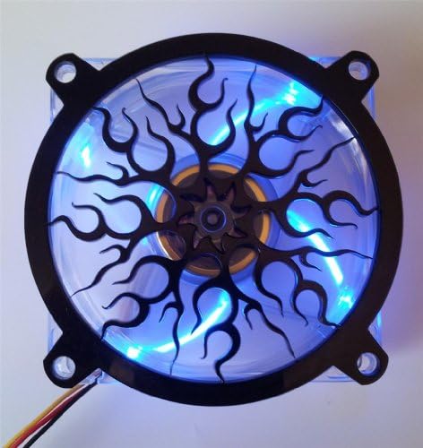 Design de laser inspirado acrílico personalizado Grill Fan Grill 120mm