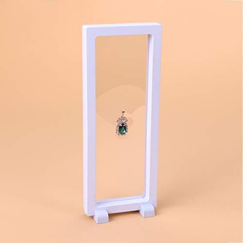 Holibanna 3D Flora flutuante Caixa de exibição de jóias transparentes Organizador de jóias de colar de colar com presentes básicos para mulheres colares de meninas Brincos pulseiras