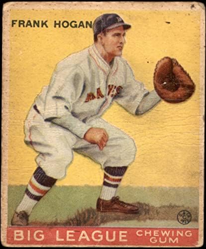 1933 Goudey 30 Frank Hogan Boston Braves Fair Braves
