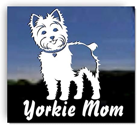Mãe Yorkie | Nickerstickers® Vinyl Yorkshire Terrier Dog Decalper