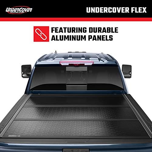 Undercover Flex Hard Dolding Truck Bed Tonneau Toneau | FX11006 | Fits 2007 - 2013 Chevy/GMC Silverado/Sierra 1500 W/Bed Caps 5 '9 Cama