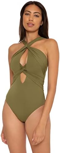 Becca de Rebecca virtUe Gracelyn High Neck One Piece Swimsuit